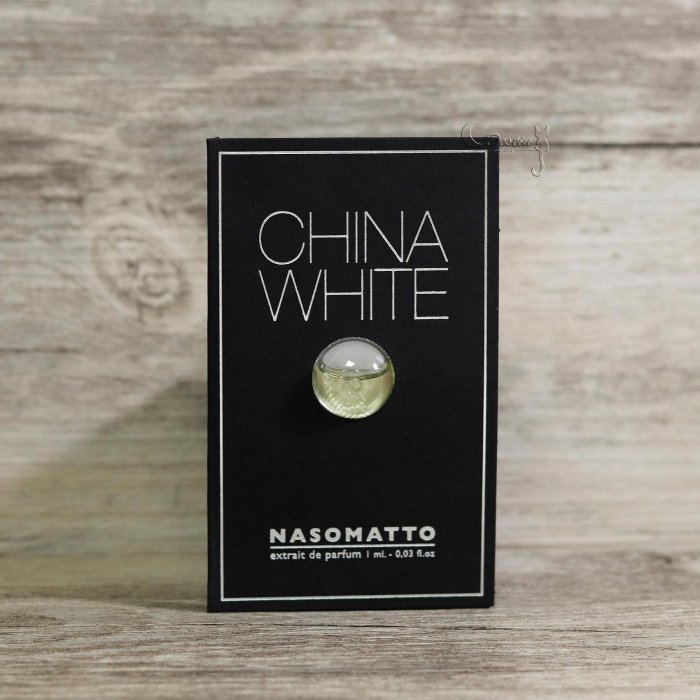 Nasomatto 納斯馬圖 中國⽩瓷 China White 女性香精 1mL 沾式 試管香水 全新 附小噴瓶