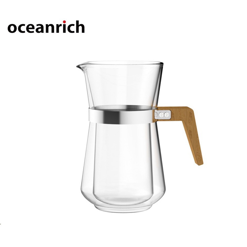 Oceanrich CR8350 完美萃取選轉咖啡機 雙層玻璃壺下單區