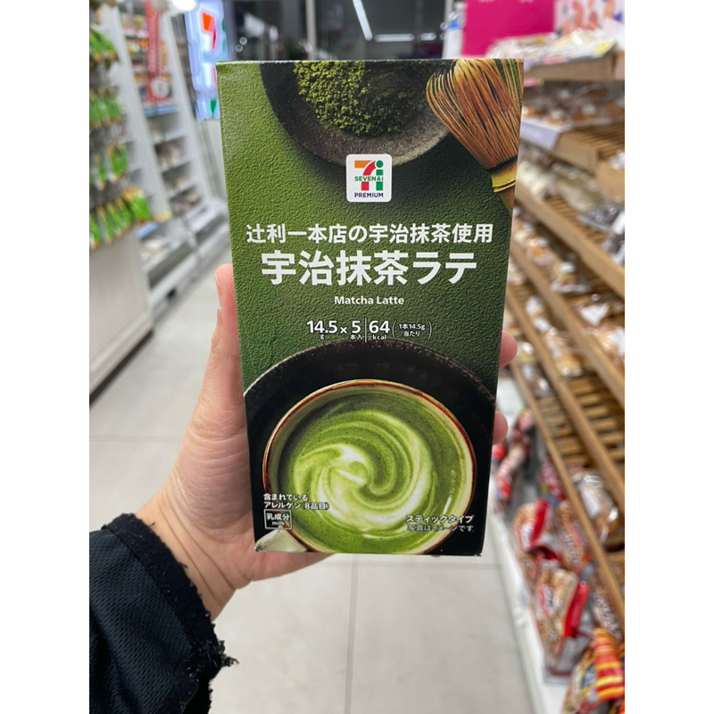 大阪 7-11  辻利一本店宇治抹茶 抹茶拿鐵粉