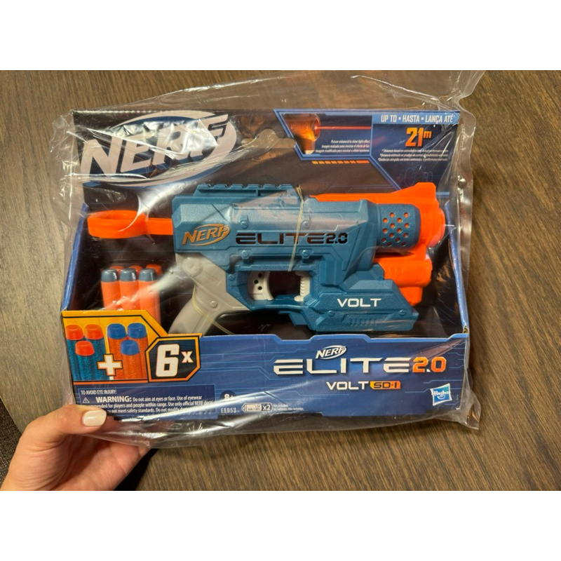 （全新）(已降價）NERF 菁英系列 Elite 2.0 VOLT SD-1 電流SD1 軟彈槍 泡棉子彈