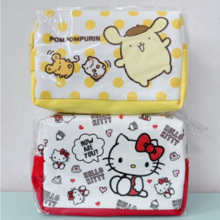 正版 三麗鷗 Hello Kitty 凱蒂貓 KT 大容量手提筆袋 布丁狗 PN 大容量手提筆袋 鉛筆盒 筆袋