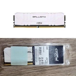 《全新未使用》Mircon美光 DDR4 3600-8G-白 散熱片 記憶體