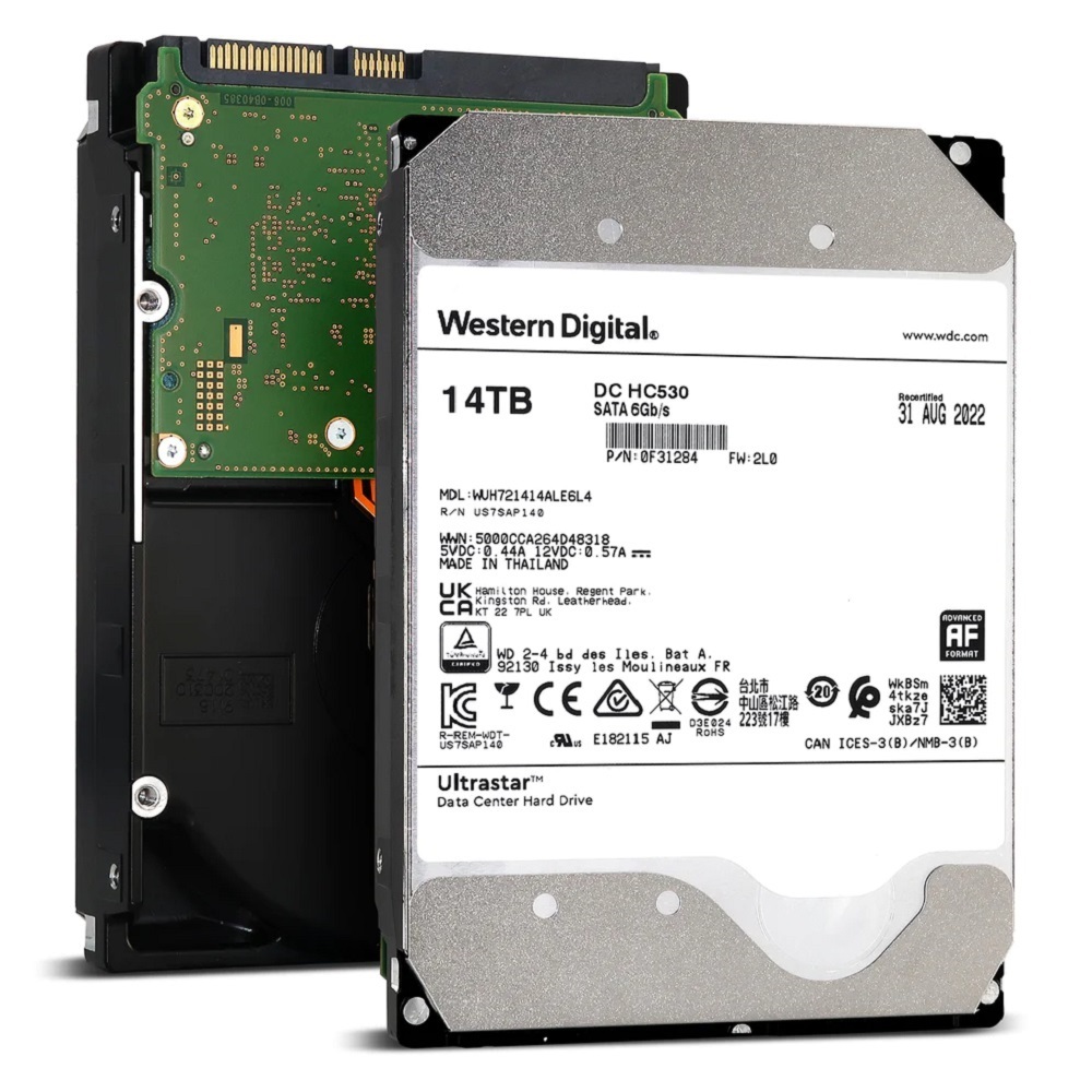 Western Digital Ultrastar WD HC530 14TB 原廠RMA商品 未拆封