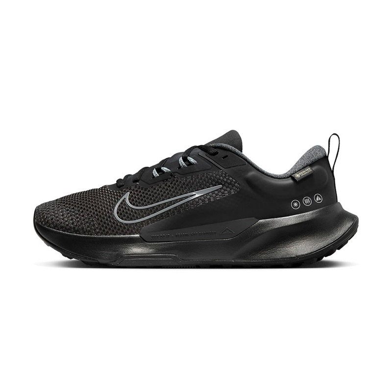 男款 Nike Juniper Trail 2 Gore-tex 防水 慢跑鞋 反光 寬楦 深夜黑 FB2067-001