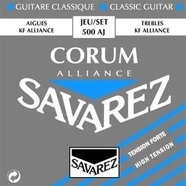 法國 SAVAREZ 500AJ 高張力 古典吉他 弦 KF Alliance 尼龍+Corum 鍍銀弦【樂器零件王】