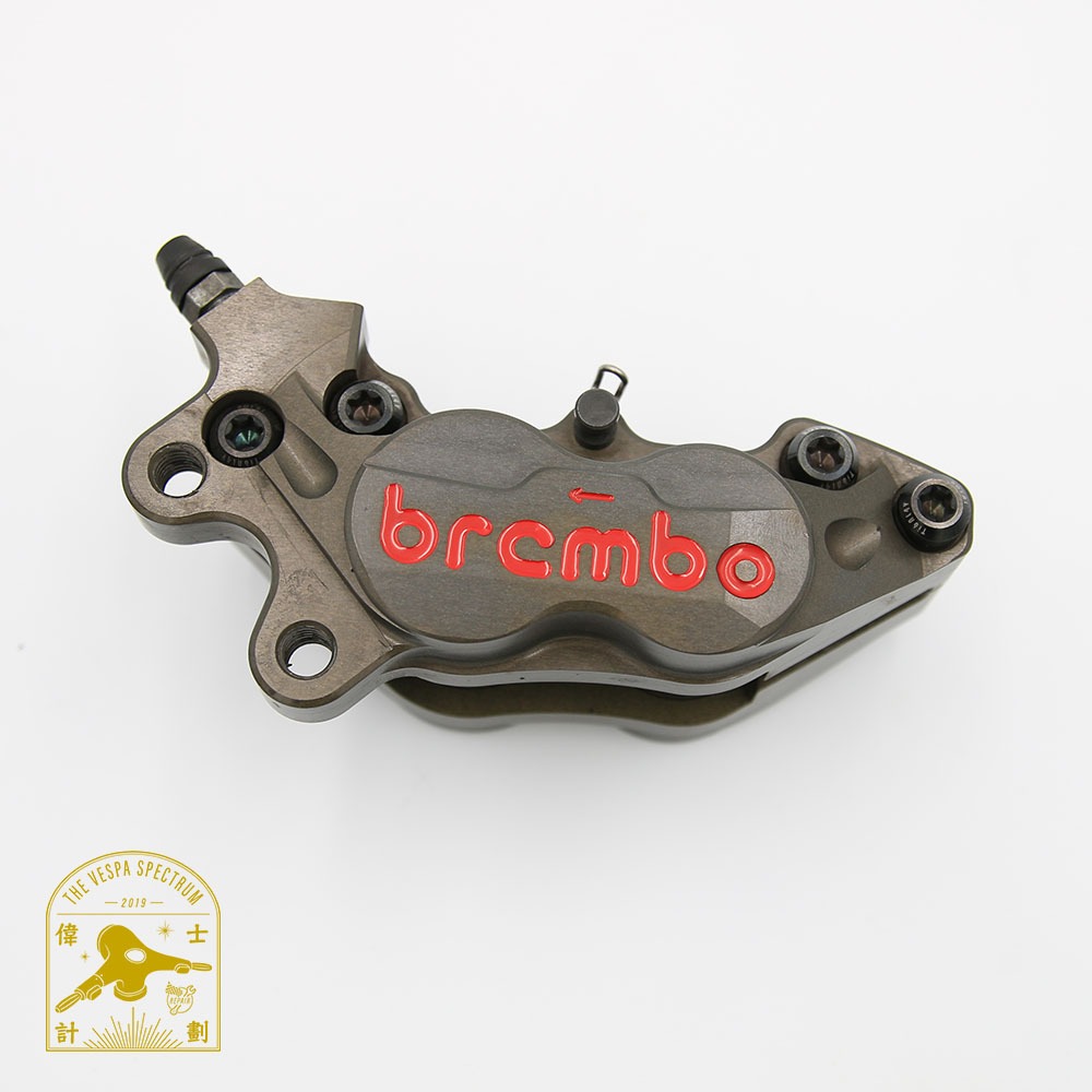 【二手展示出清】Brembo CNC 對四卡鉗 古銅/硬陽