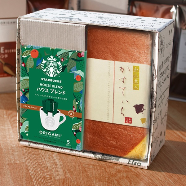 《日本限定》星巴克咖啡＆和菓匠菴 三盆糖2種套裝星巴克人氣咖啡禮盒(有包裝)