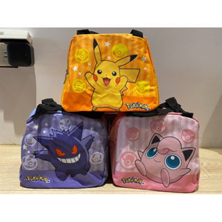 《全新現貨》Pokemon 神奇寶貝 精靈寶可夢 皮卡丘 便當袋 餐袋 手提袋 單層方形便當袋