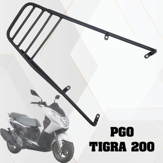 台灣製造 PGO TIGRA 200/250 彪虎 地瓜 專用後架 後箱架 後鐵架 搭配 鋁箱 防水包 外送架享優惠