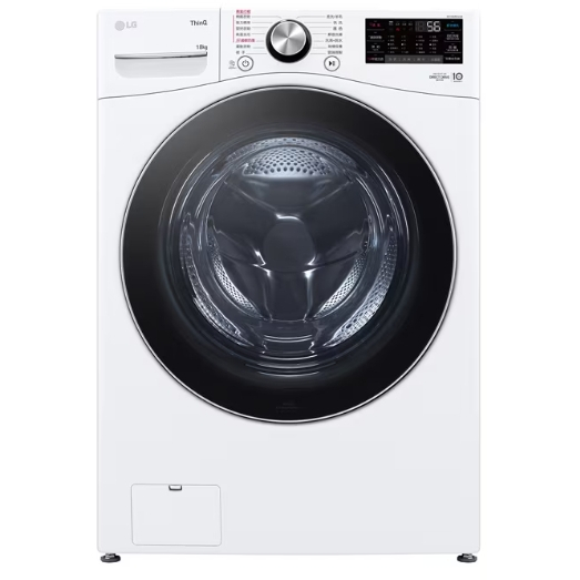LG WD-S18VW蒸氣滾筒洗衣機*Youtube 搜尋學BUT生活頻道看電視介紹***私訊優惠