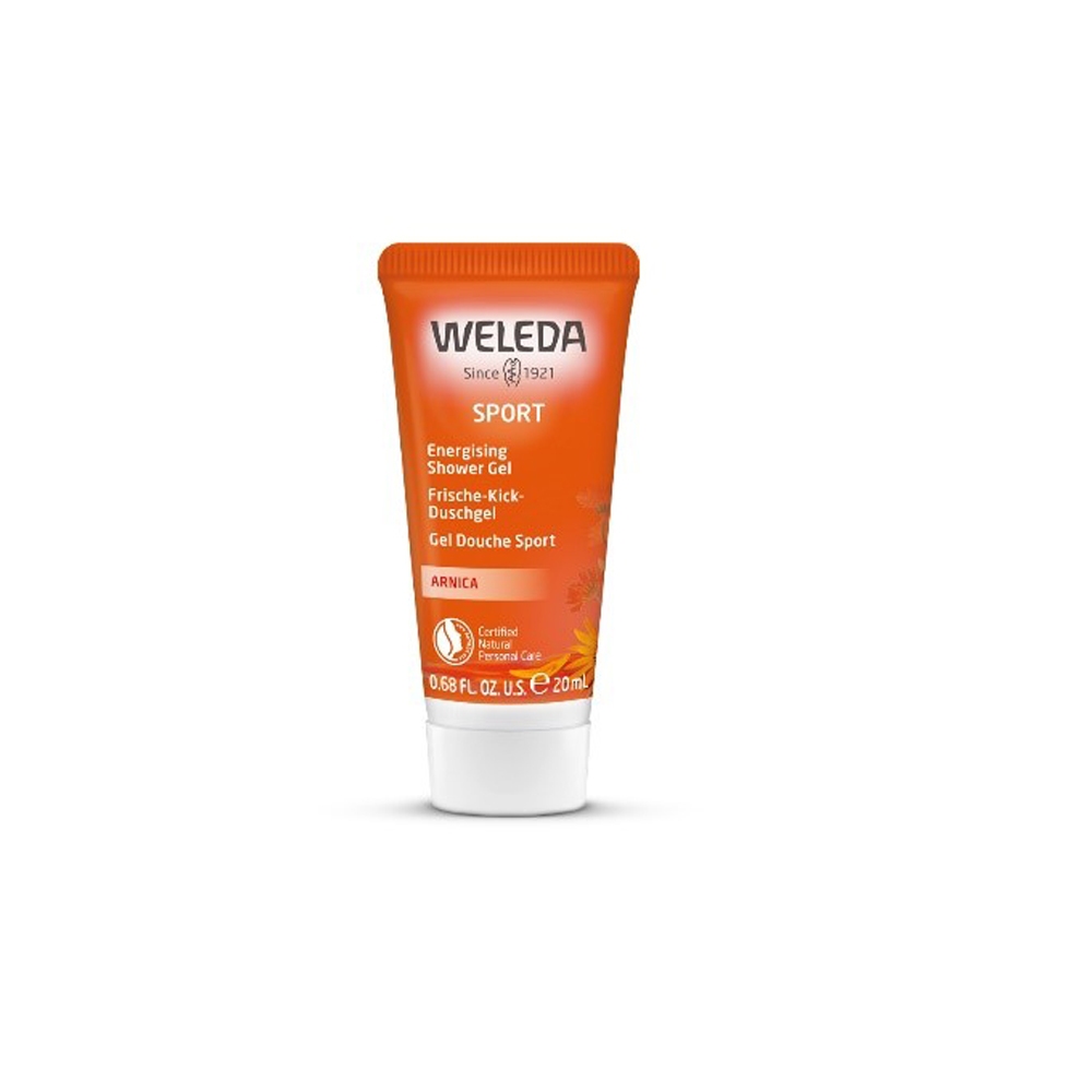 【WELEDA 薇蕾德】山金車舒活沐浴膠20ml-隨身瓶/旅行組