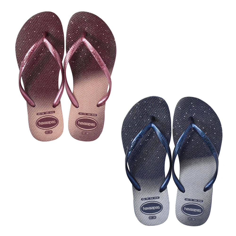 HAVAIANAS・女鞋・SLIM GLOSS 2024系列・(型號：00032)・巴西集品