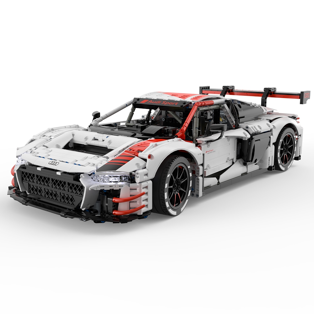 【瑪琍歐玩具】2.4G 1:8 奧迪R8 LMS GT3積木遙控車/99300