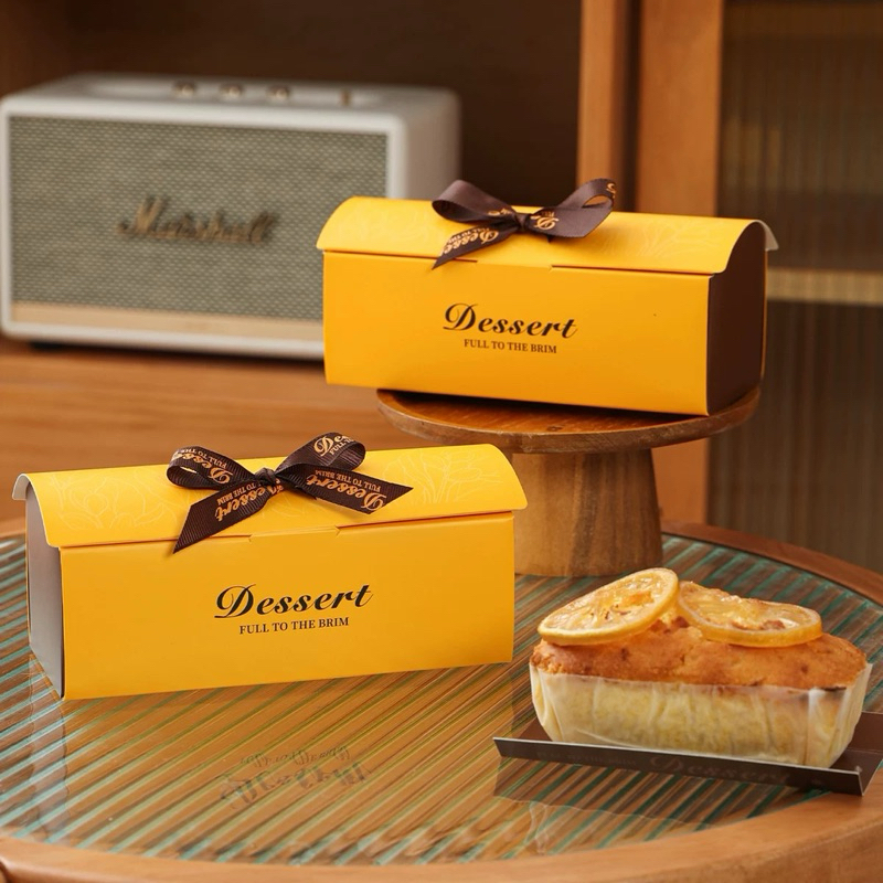 日式磅蛋糕點心包裝紙盒(5入)【L0156】