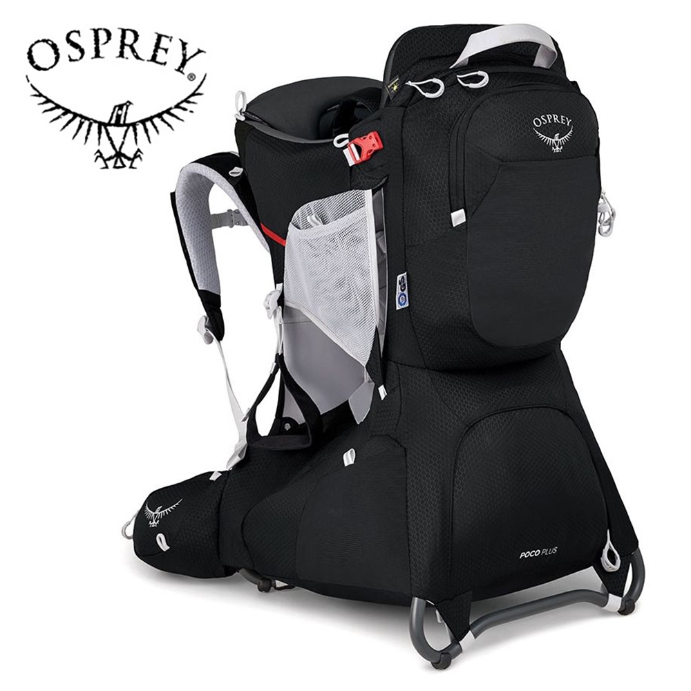 【Osprey 美國】Poco Plus Child Carrier 戶外嬰兒背架背包 星空黑