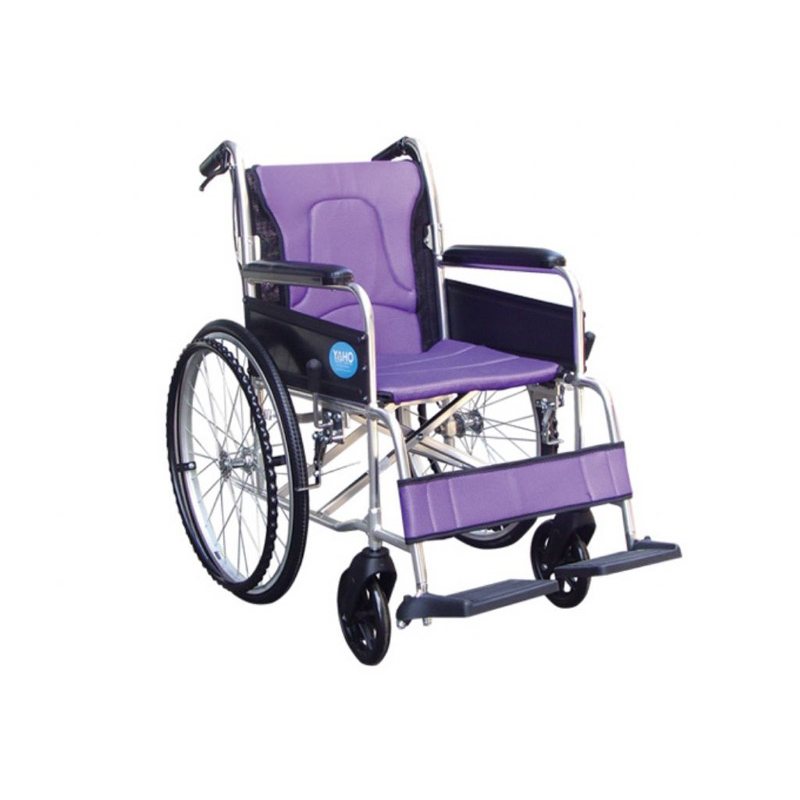 【林百貨健康GO】～耀宏 YAHO (YH119-1)   鋁合金輪椅(可折背) 買就送「“綠的”個性麝香抗菌沐浴乳」!
