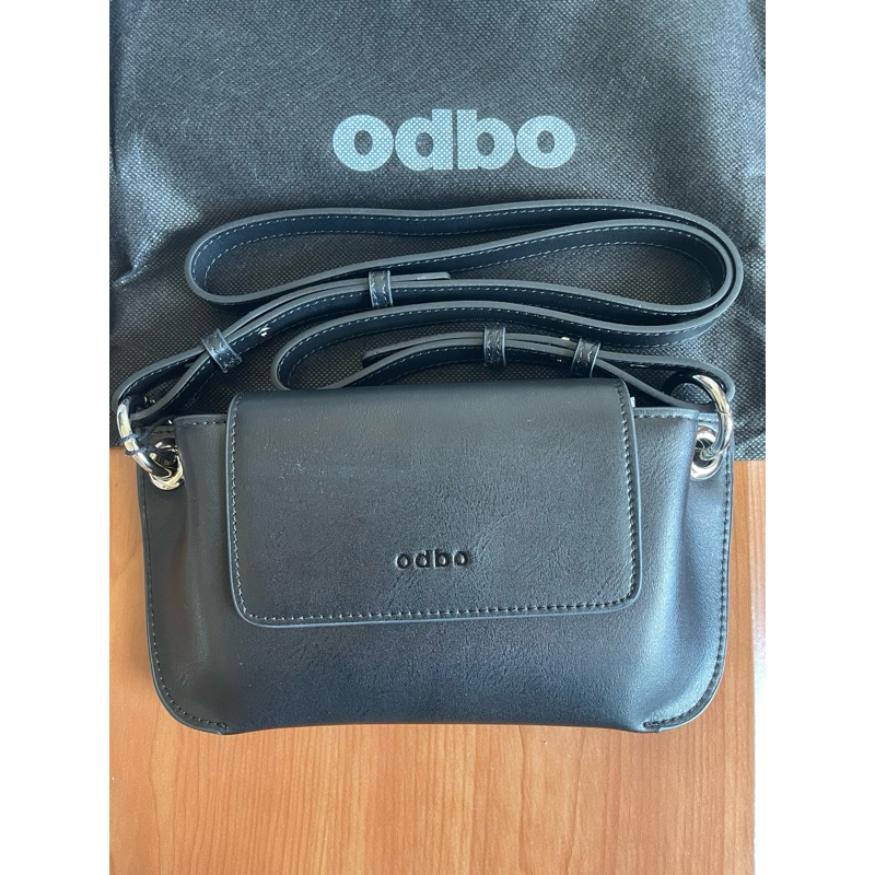 odbo 經典牛皮斜背包（正品）