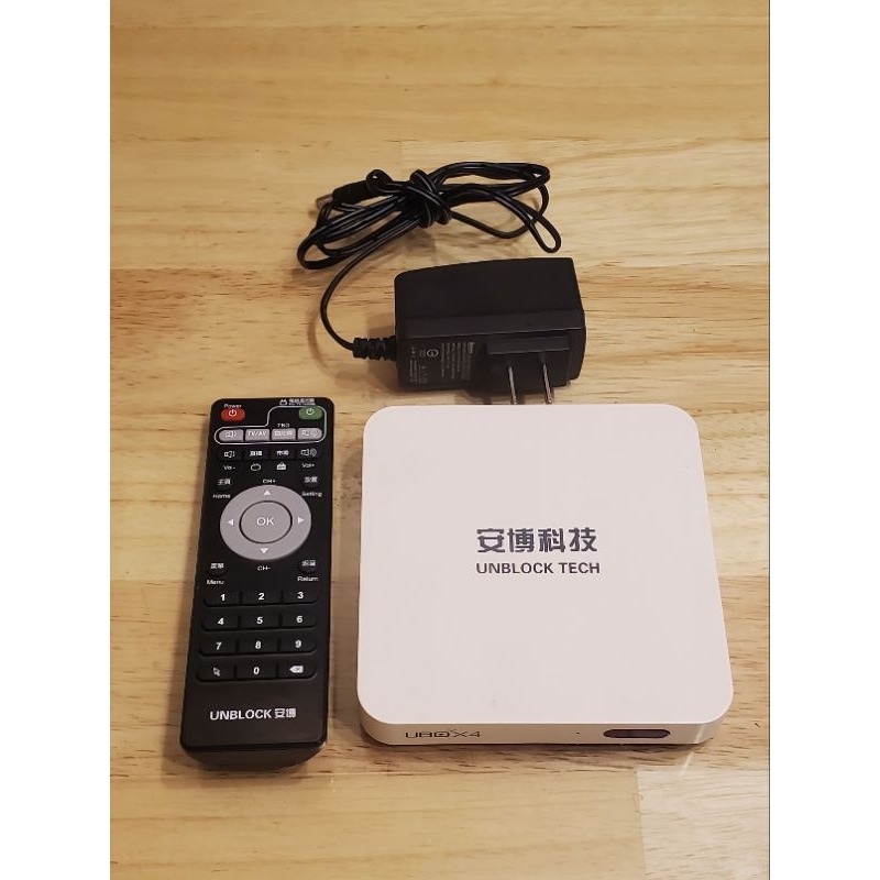 二手 UBO X4 安博盒子 K9Pro_16+遙控器+電源線