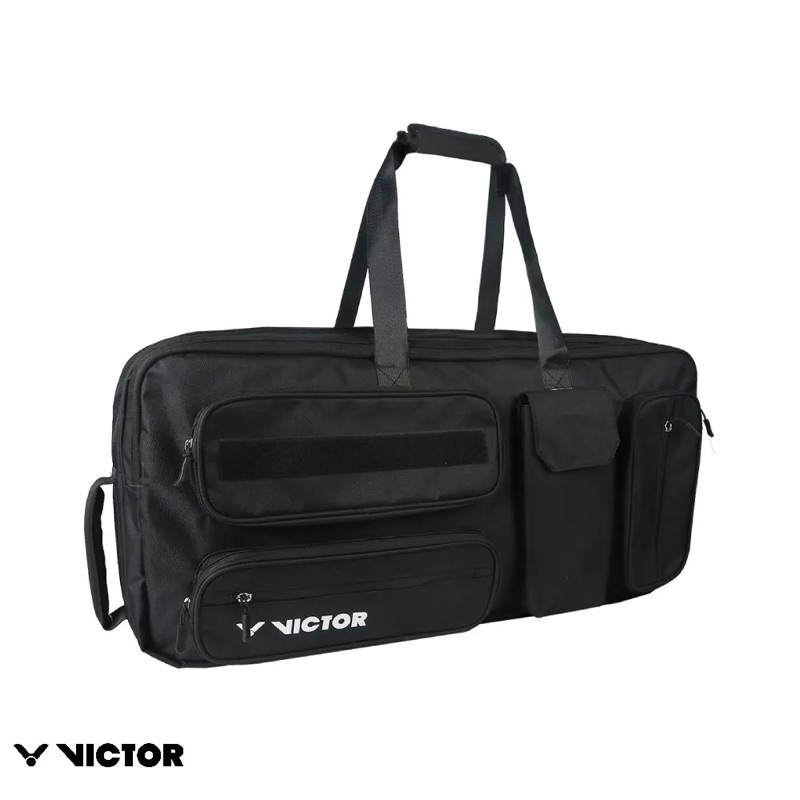 VICTOR BR3632 矩形包 羽球包 裝備袋(黑色）