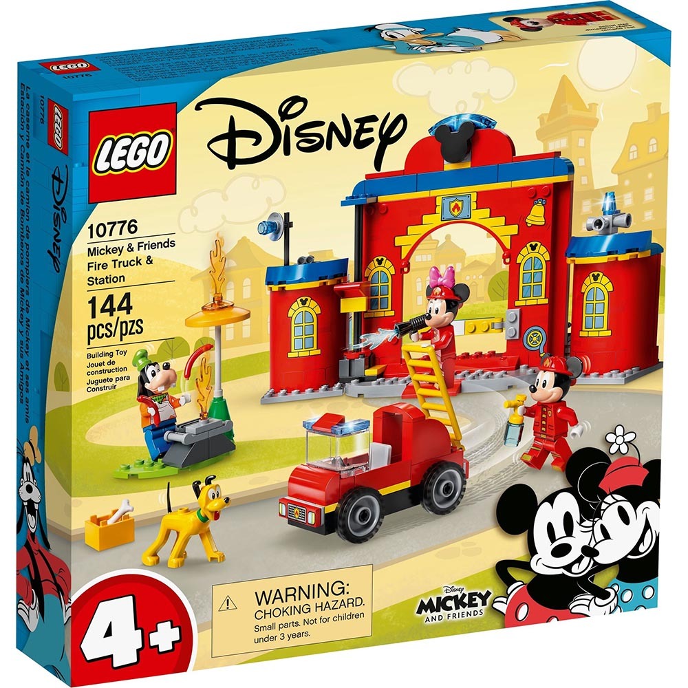 【LEGO】 樂高 積木 迪士尼系列 米奇和朋友們的消防局 10776