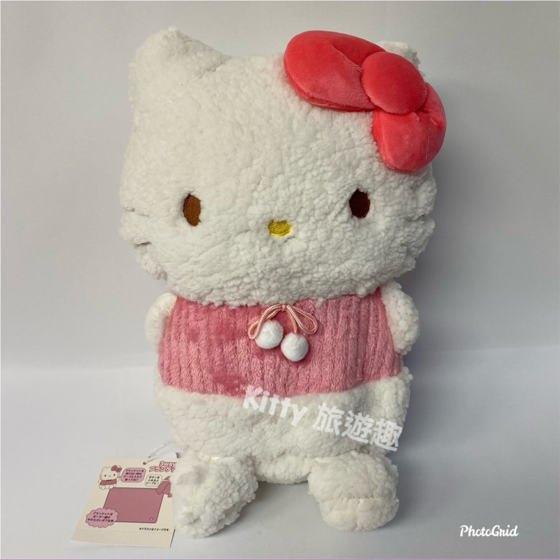 [Kitty 旅遊趣] Hello Kitty 3用毛毯 小毛毯 披毯 抱枕 凱蒂貓 大耳狗