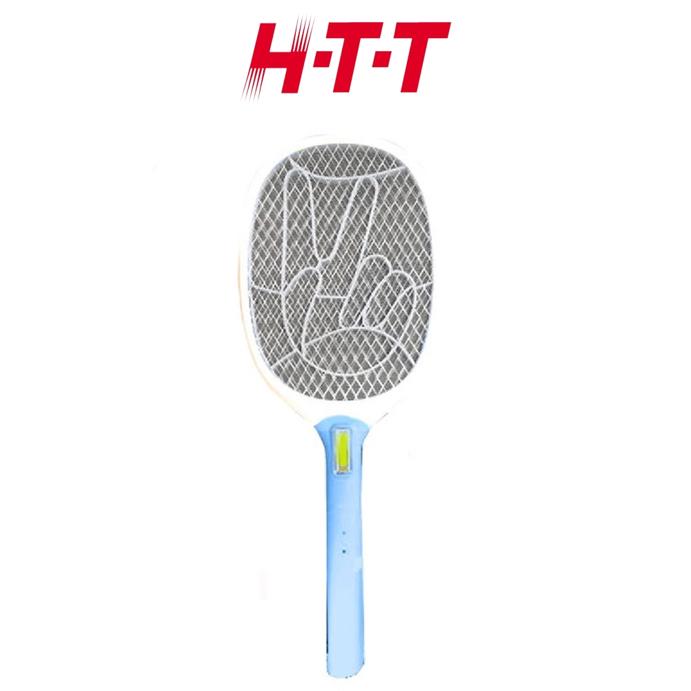 HTT 小黑蚊三層密網充電式電蚊拍 HTT-2020
