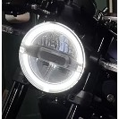 特價 一芳車業 海絲瓜 HUSQVARNA 250 401 黑箭/白箭 大燈護片 大燈護目鏡 燈罩 頭燈護片