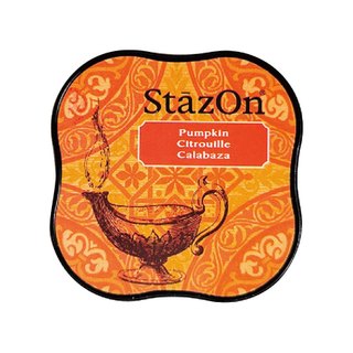【 Micia 美日手藝館 】StazOn油性迷你印台-南瓜橘 SZ-MID-92