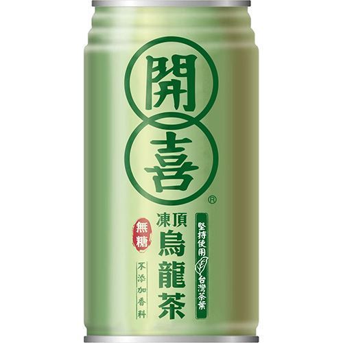 【宅配免運】開喜烏龍茶-無糖318ml*48入(鋁罐)   #開喜#御茶園#原萃#綠茶#天仁#每朝#茶裏王#阿里山#茶葉