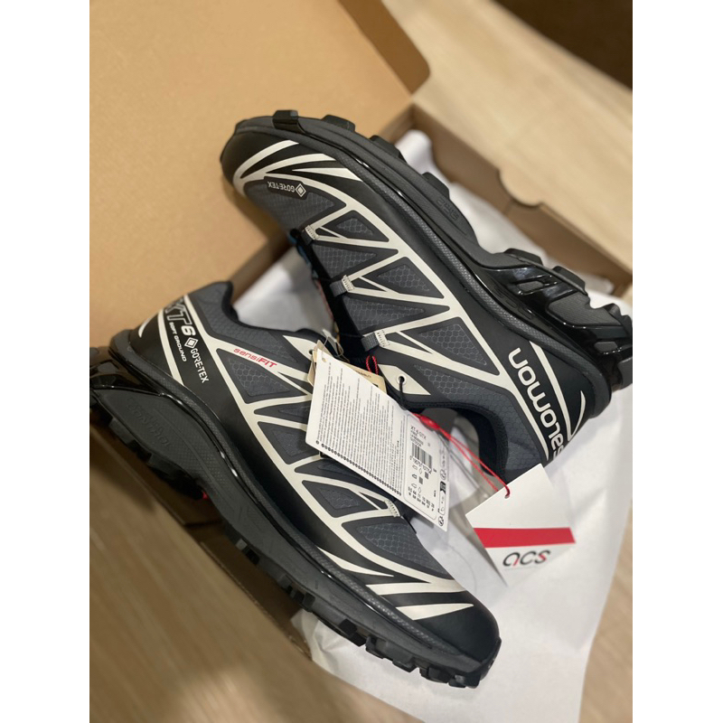 Salomon XT 6 GORE-TEX 防水 黑 灰 416635 XT6 XT4 現貨