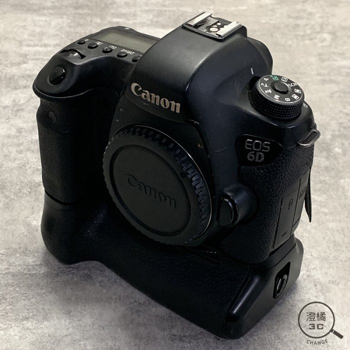 『澄橘』Canon EOS 6D Body 機身 快門數:297XXX 黑 二手 無盒《歡迎折抵》A64953