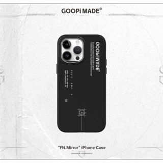 已完售 Goopi GoopiMade “FN.Mirror” iPhone Case 14pro 手機殼 黑