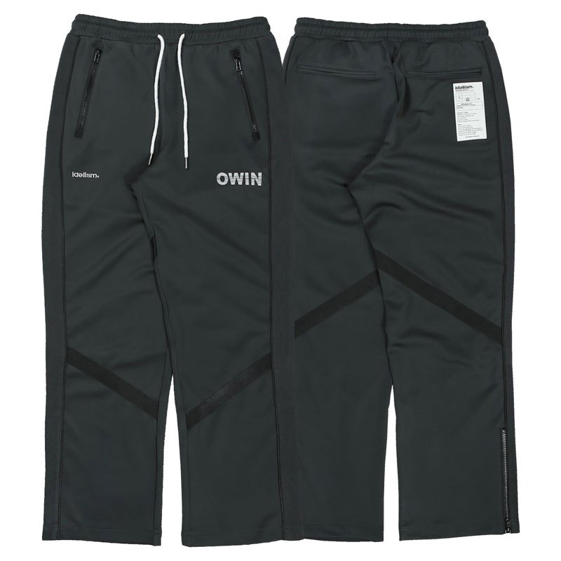 IDEALISM x OWIN ID23095-DG PANTS 寬直筒 運動長褲 (深灰色) 化學原宿