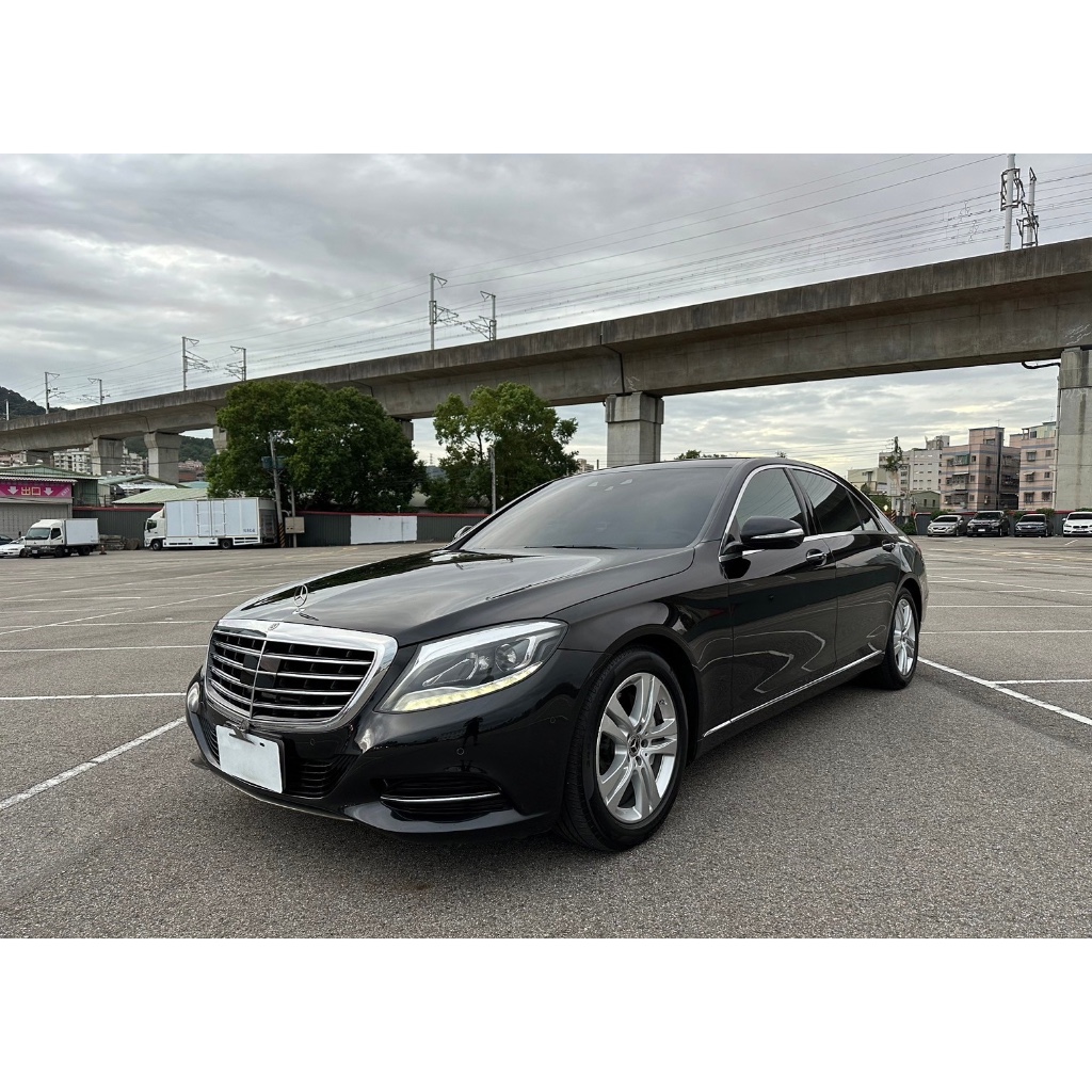 2017年出廠 W222 M-Benz S350d L 3.0 柴油 珍珠黑