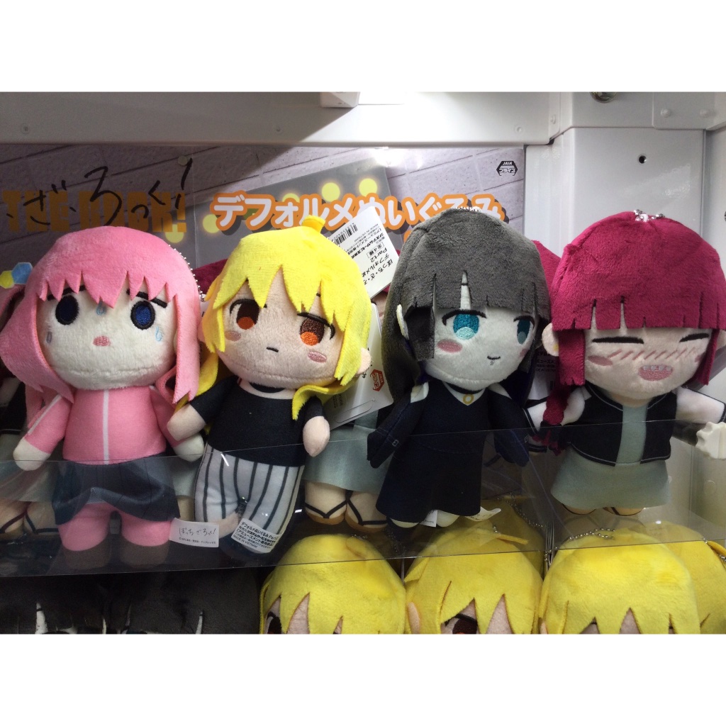 孤獨搖滾！ 日版 Q版 娃娃 玩偶 part2 吊飾娃娃 後藤一里 伊地知星歌 PA 廣井菊里