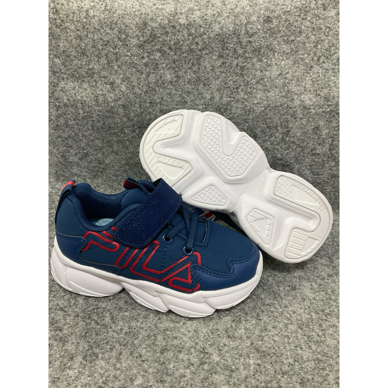 麻糬鞋屋👟FILA 男童輕量電燈運動跑鞋（福利品）特價590元