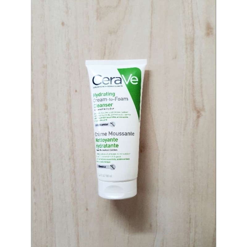 CeraVe適樂膚溫和洗卸泡沫潔膚乳 100ml 全新
