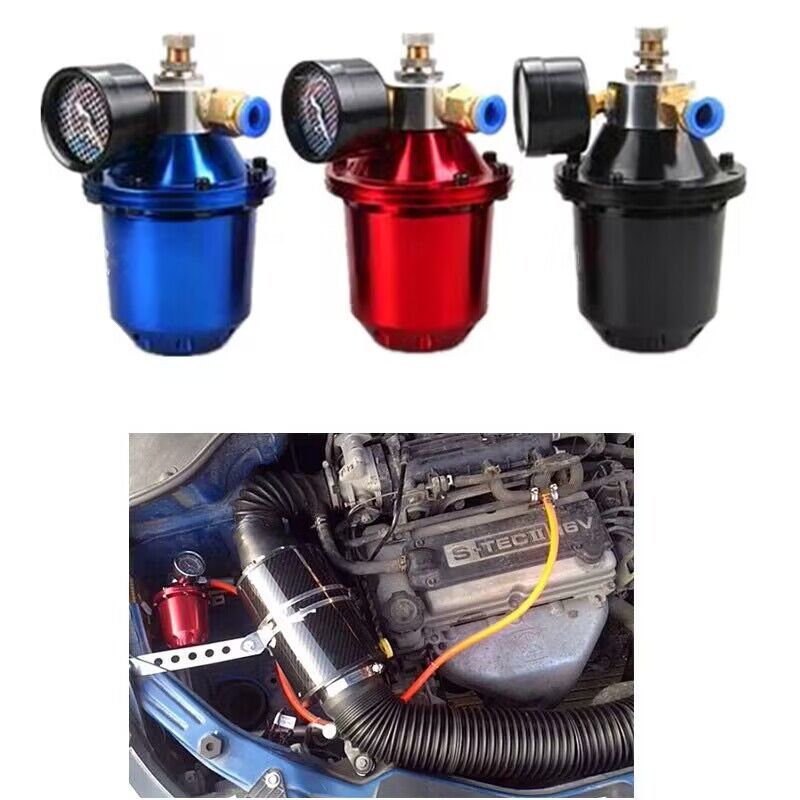 汽車改裝 節油器 省油加速器 二次進氣 帶氣壓表動力改裝節油加速器