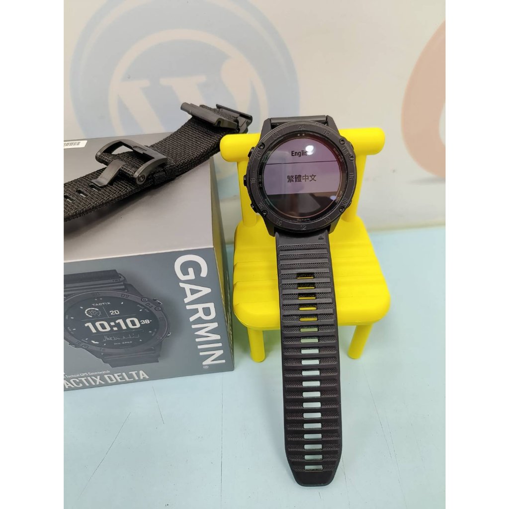 【艾爾巴二手】GARMIN Tactix Delta-Solar GPS太陽能腕錶 #二手手錶 #漢口店 08955