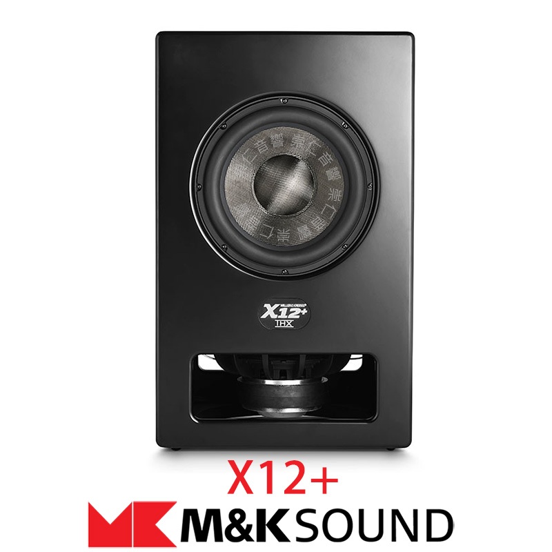 台中『崇仁音響影音設計名店 』M&amp;K SOUND X12+ 雙單體推挽式主動式超低音
