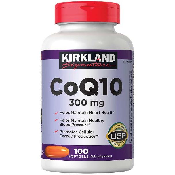 (2025/08)美國好市多 Kirkland 科克蘭 輔酶 CoQ 10 300mg 100 顆裝