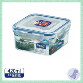 【dear baby】LocknLock樂扣樂扣 樂扣PP保鮮盒420ML 便當盒 微波保鮮盒 密封保鮮盒