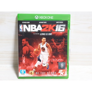 {哈帝電玩}~XBOX ONE 原版遊戲 NBA 2K16 中文版 光碟無刮~