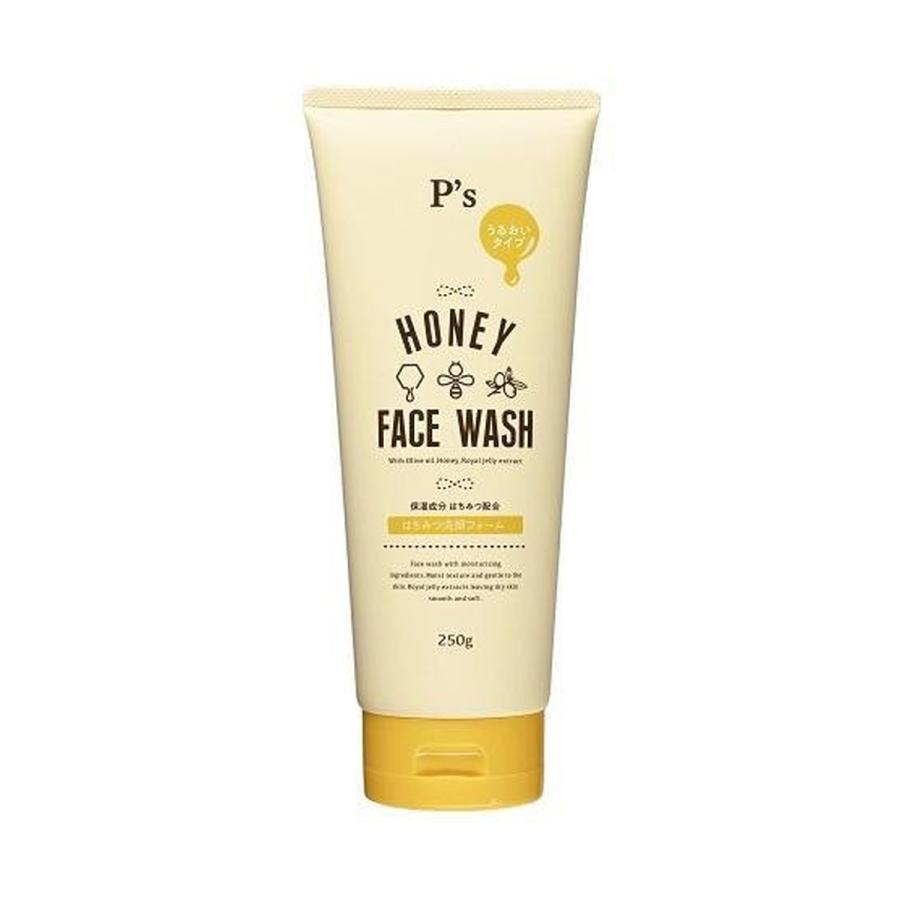《親親美人》☆°╮日本製 P‘s 蜂蜜 Honey 洗面乳 250g 保濕不乾澀 不含矽靈、礦物油