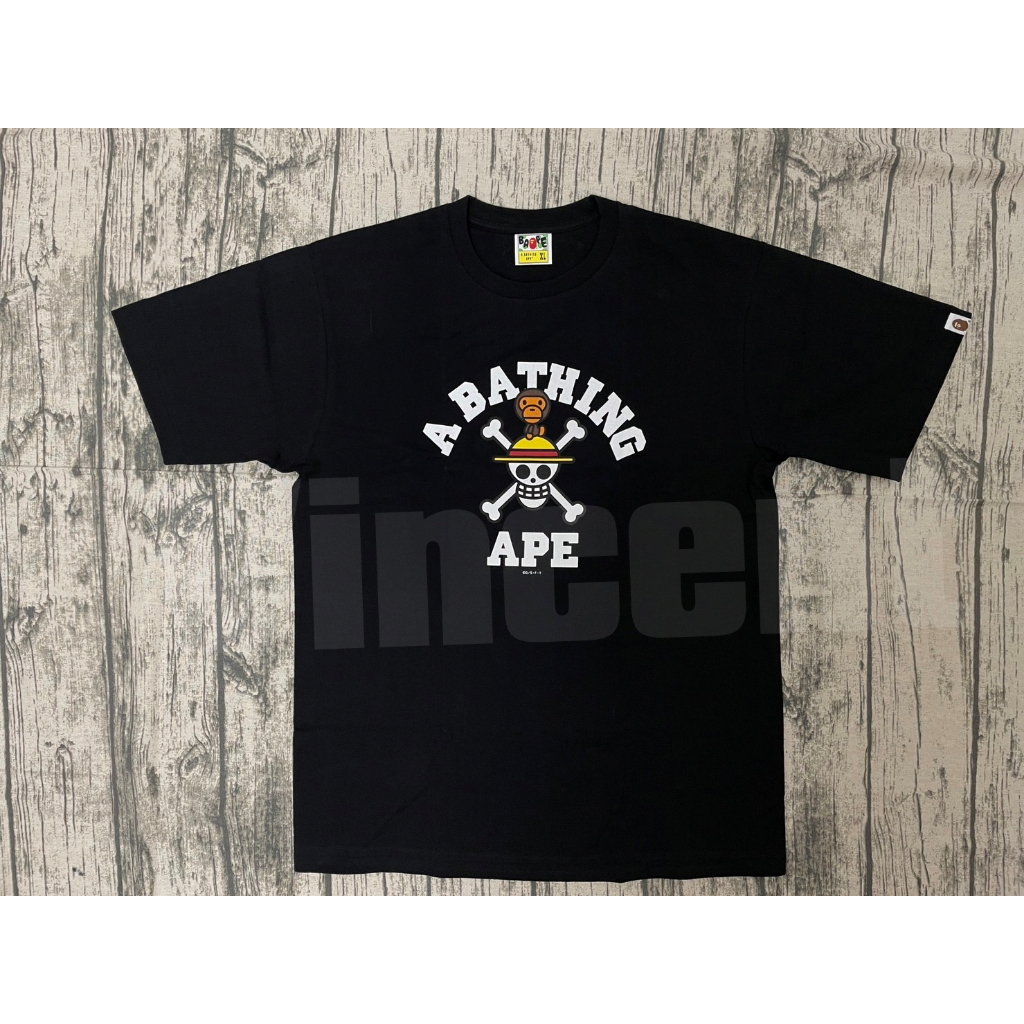 全新 現貨 BAPE One Piece Straw Hat Jolly Roger Baby Milo 海賊王 航海王