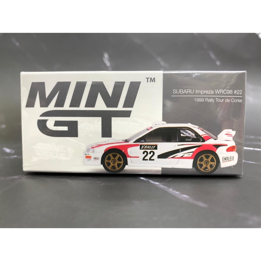 玩具偉富 現貨 MINI GT 564 速霸陸 Impreza WRC98 1999 拉力版 #22 左駕