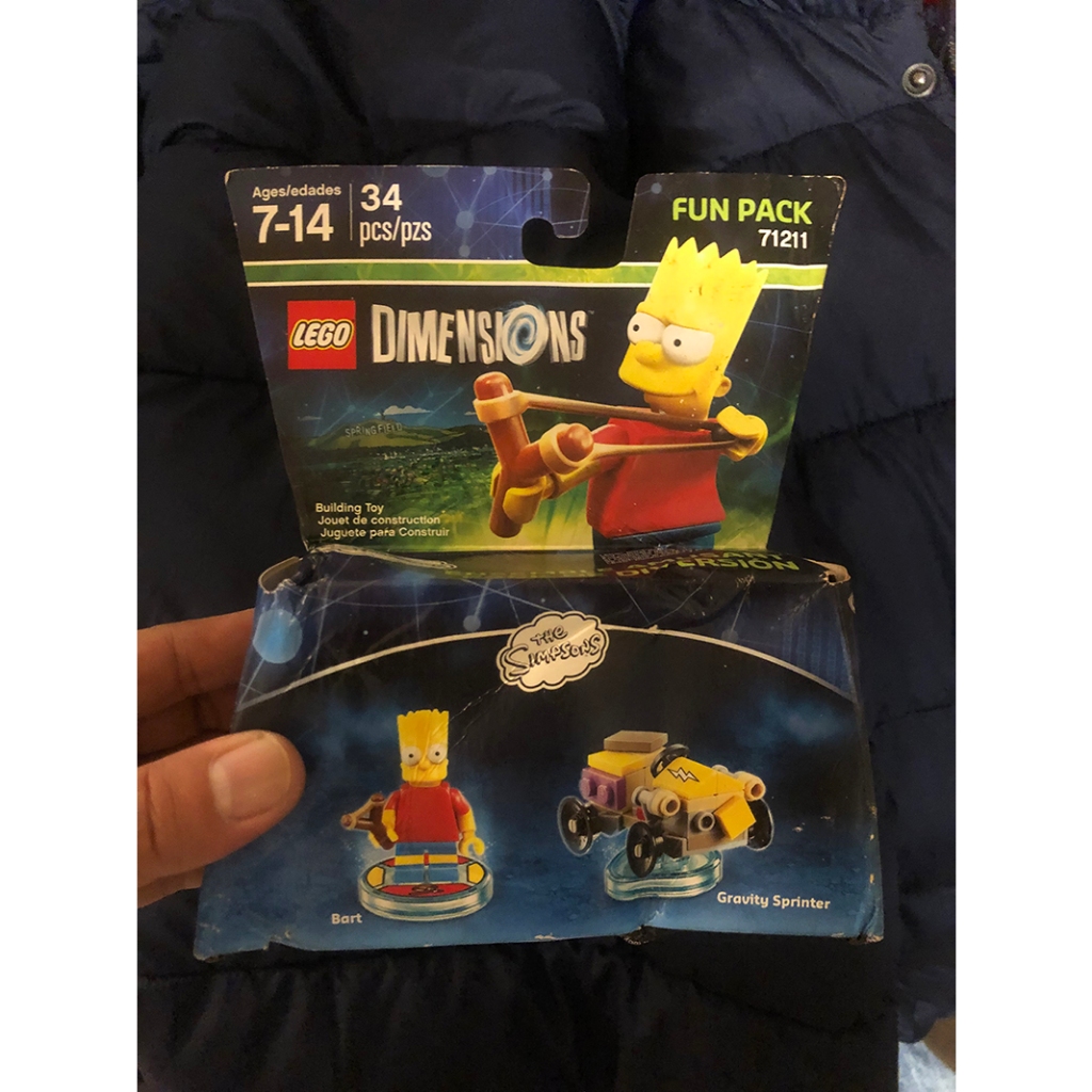 全新 LEGO 71211 霸子 辛普森 Bart Simpson 樂高【個人收藏玩具出清買賣】