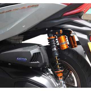 三陽cruisym300改裝氮氣瓶後避震器