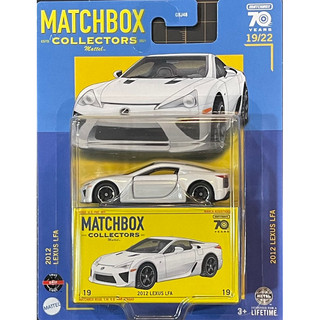 美泰matchbox火柴盒 膠胎 MBX COLLECTORS 2012 LEXUS LFA 雙門 跑車 超跑