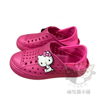 凱蒂貓洞洞鞋 三麗鷗 Hello Kitty 休閒鞋 懶人鞋 輕量 防水 舒適 台灣製 輕便 女童